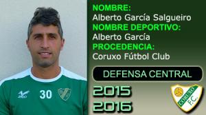 Alberto Garca (Coruxo F.C.) - 2015/2016